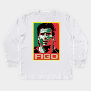 Figo - PORTUGAL Kids Long Sleeve T-Shirt